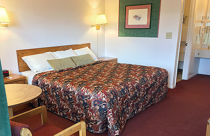 King room at Littletree Inn in Granby, CO